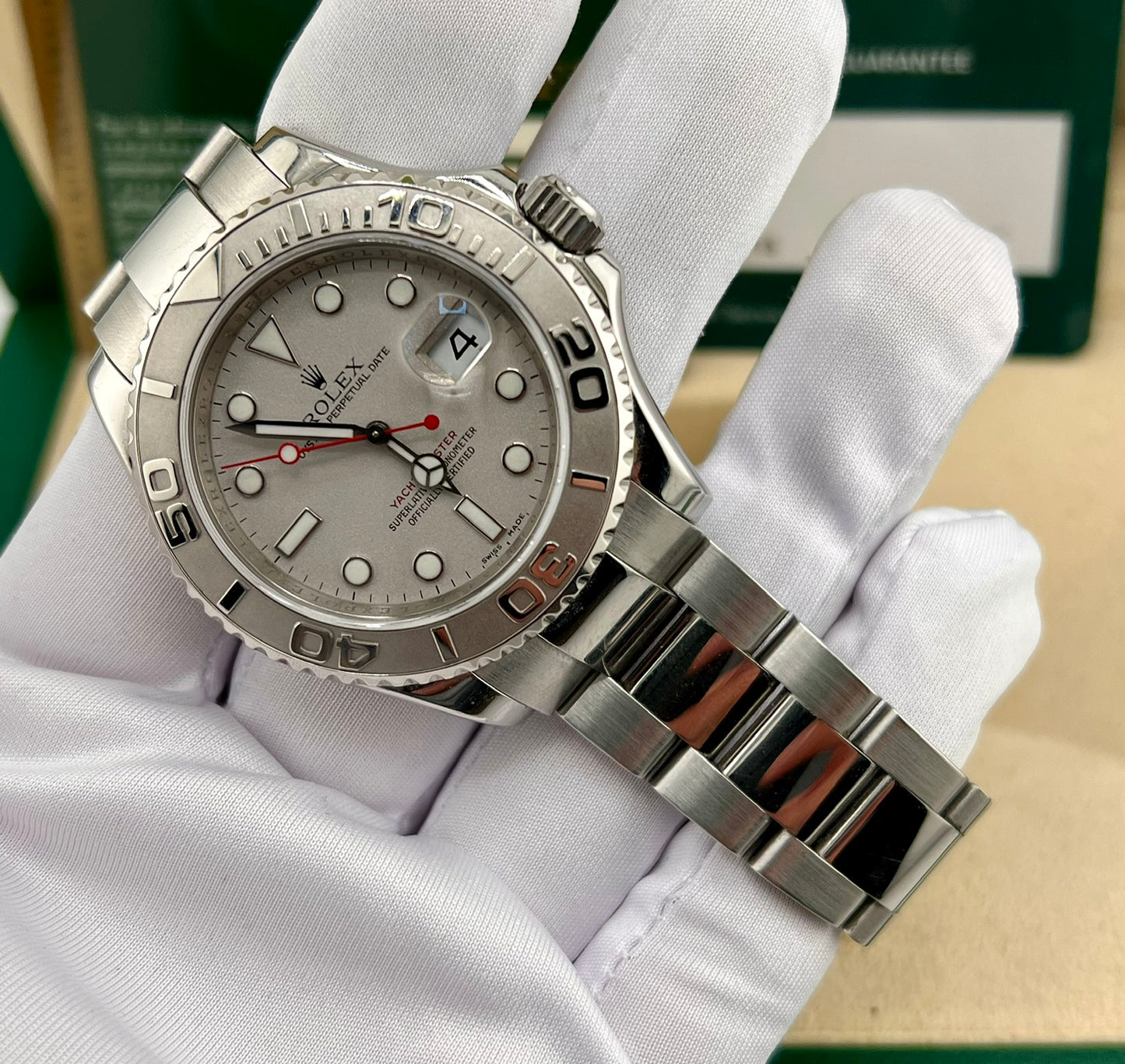 Rolex Yacht-Master 40mm 16622 RRR Box&Paper 2009 Japan + Service 2017