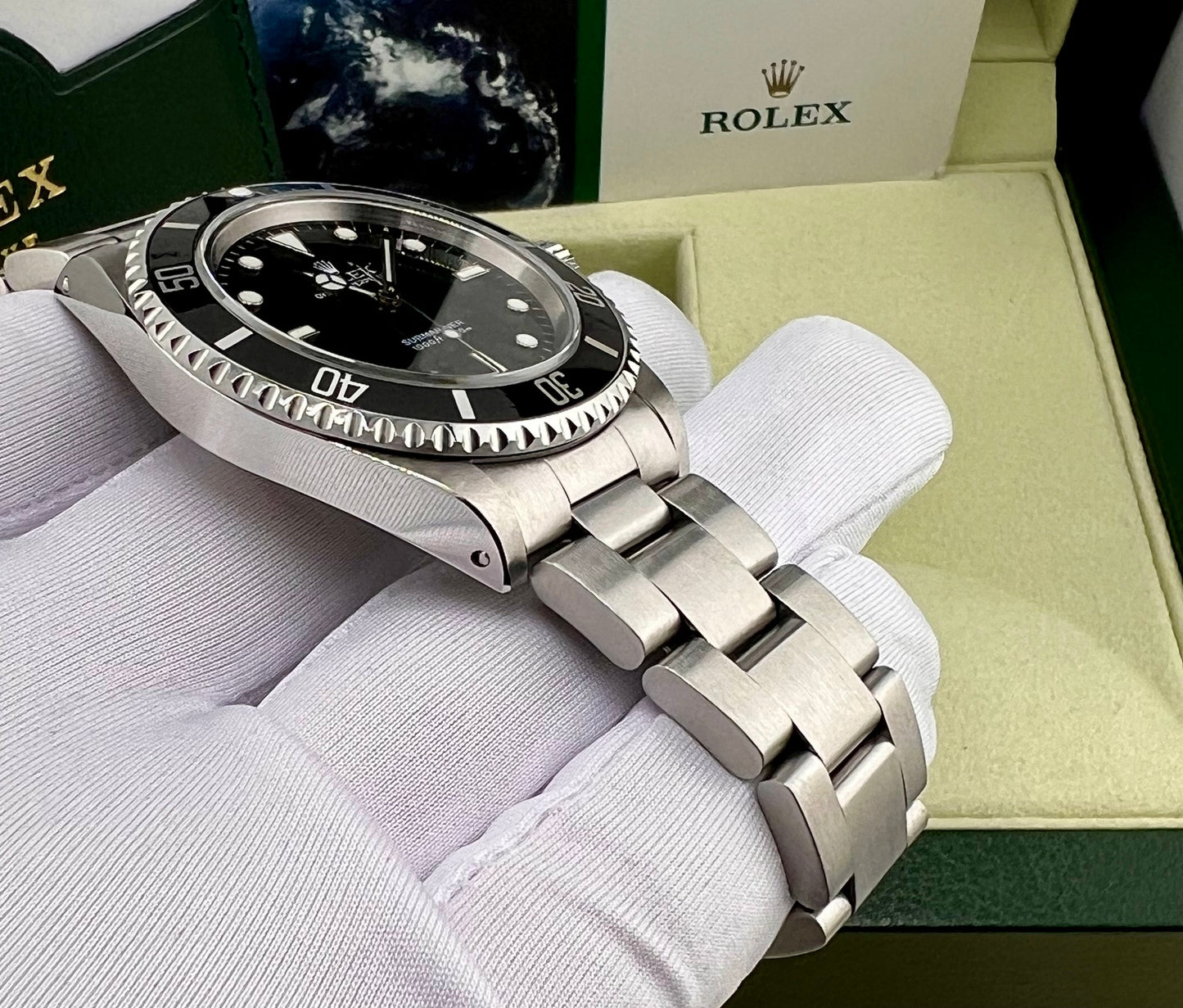 Rolex Submariner No date 14060M 2005 Box&Paper Ita + service 2018