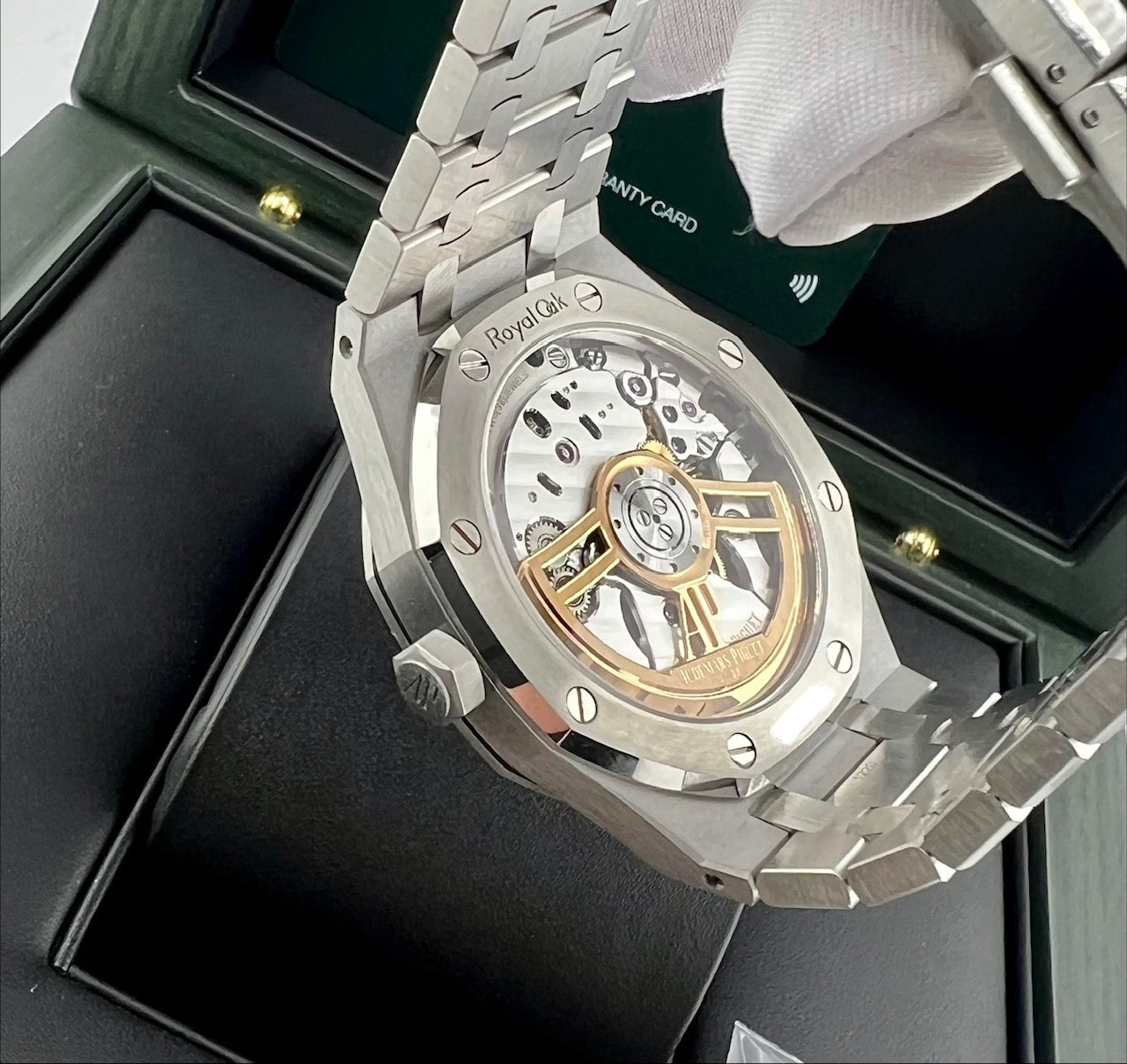 Audemars Piguet Royal Oak 15500ST Black Dial 2022 Like New 41mm