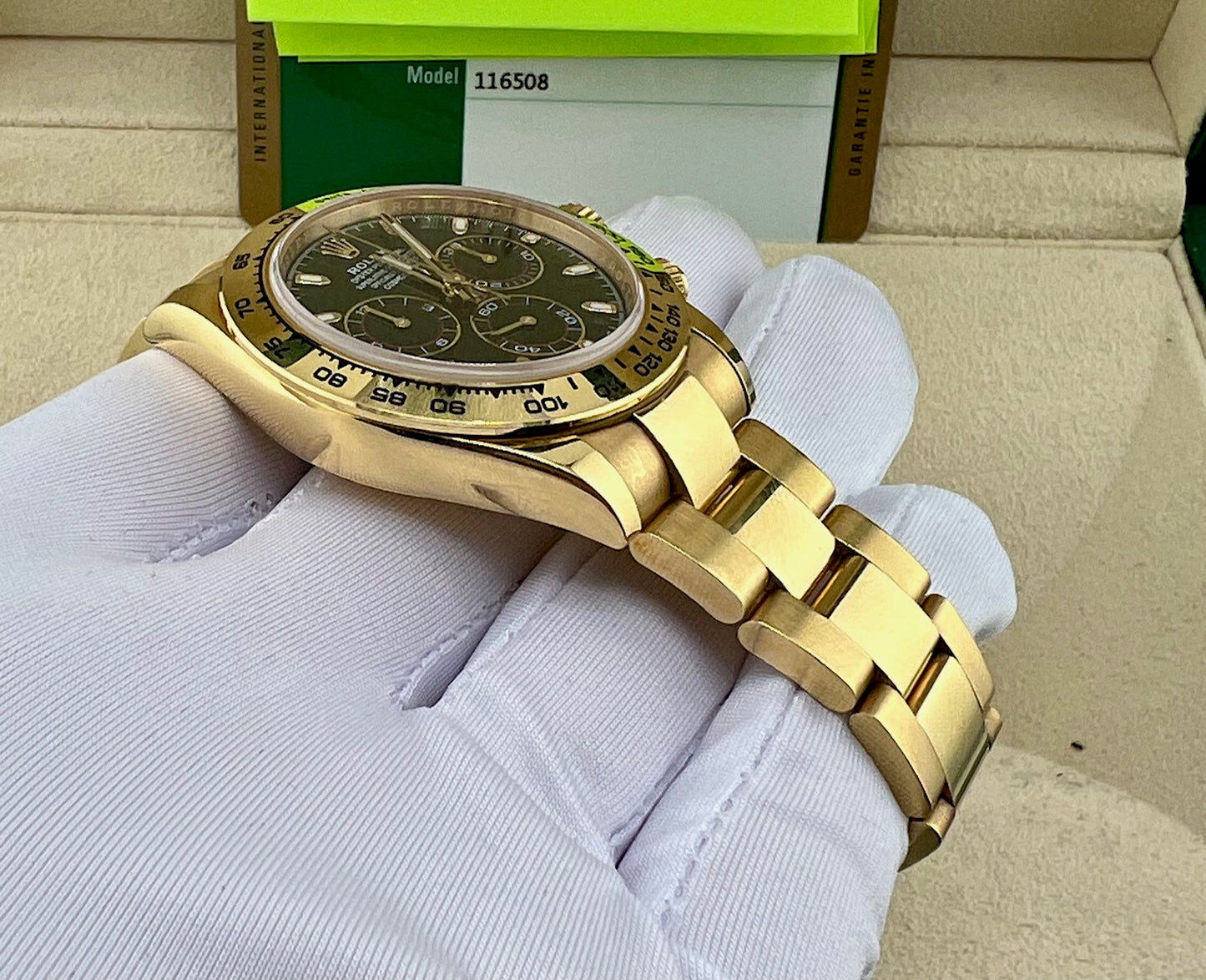 Rolex Daytona 116508 Green Dial 2017