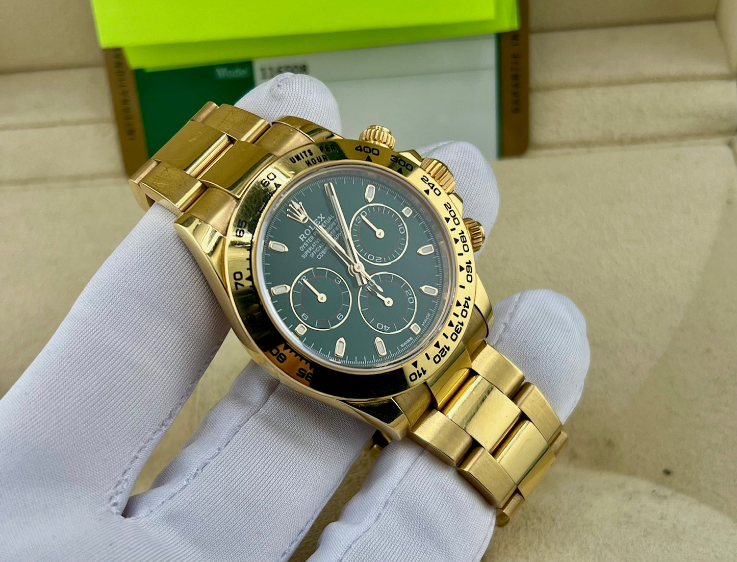 Rolex Daytona 116508 Green Dial 2017