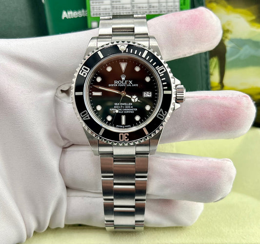 Rolex Sea-Dweller 16600 Full Set 2009 ITA Card