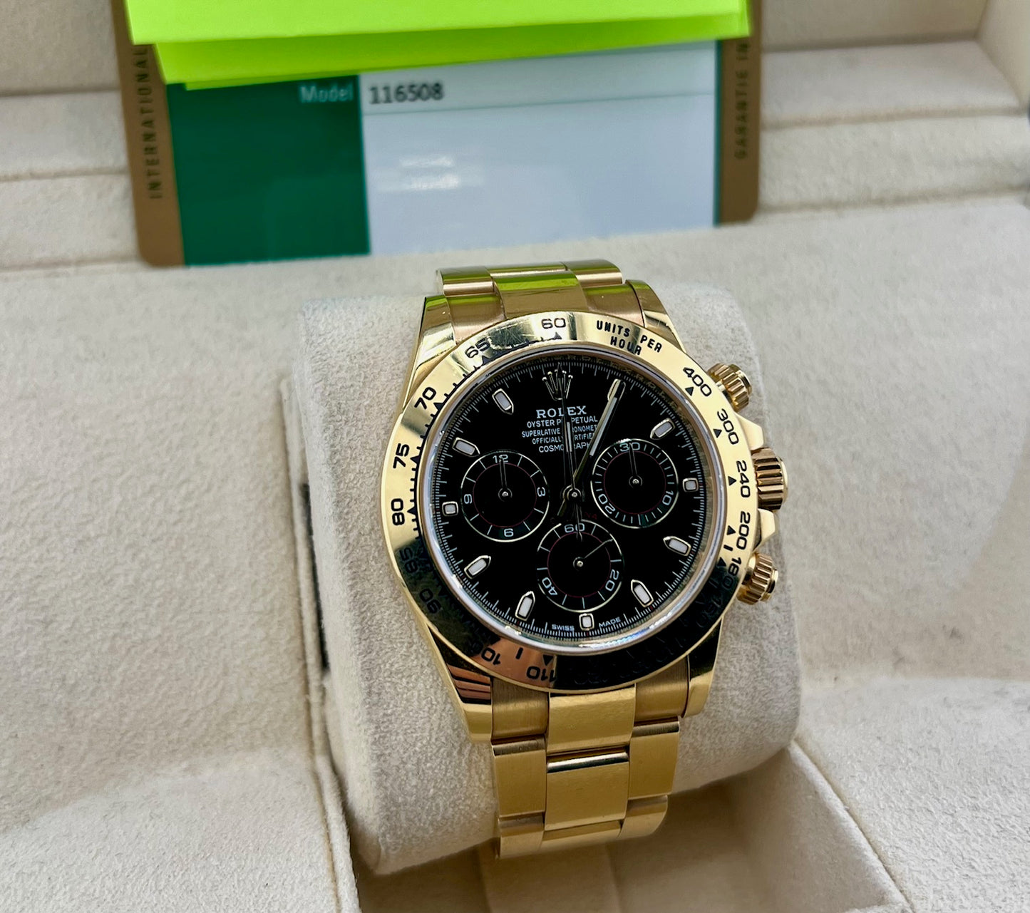 Rolex Daytona 116508 Green Dial 2017