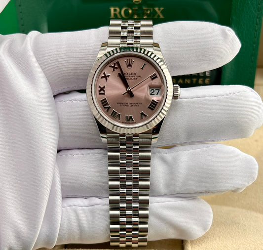 Rolex Datejust 31mm 278274 Jubilèe Pink Dial 2024 NEW