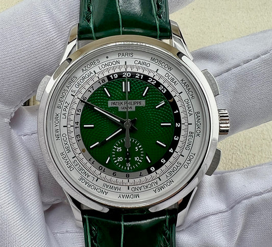 Patek Philippe World Time Flyback Chronograph 5930P 2024 NEW