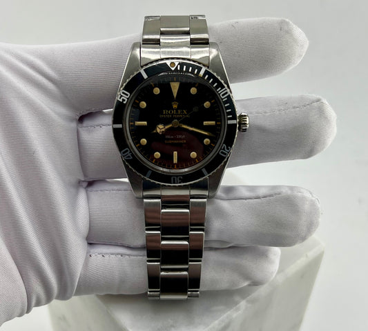 Rolex Submariner 5508 James Bond Gilt 1959