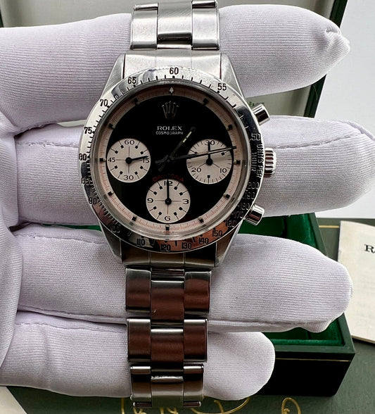 Rolex Daytona 6239 Paul Newman 1967 Box&Paper + Expertise
