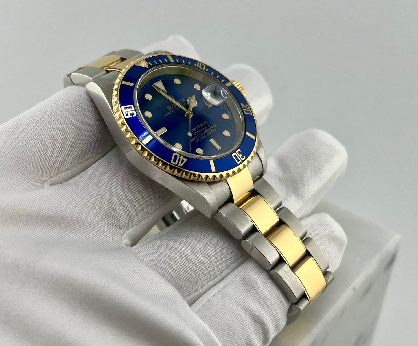 Rolex Submariner Date 16613 Blue Dial Ser.Z 2006 only watch solo orologio