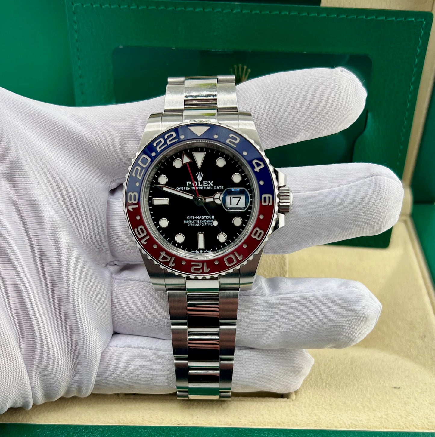 Rolex GMT-Master II 126710BLRO 'Pepsi'' Oyster 2022 Full Set