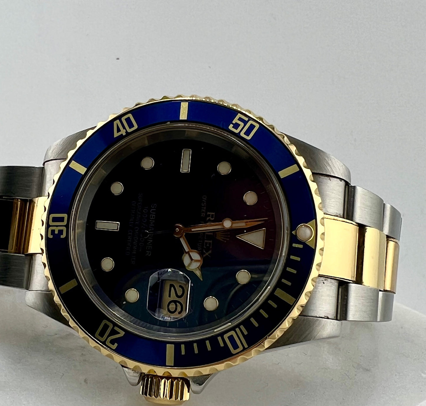 Rolex Submariner Date 16613 Blue Dial Ser.Z 2006 only watch solo orologio