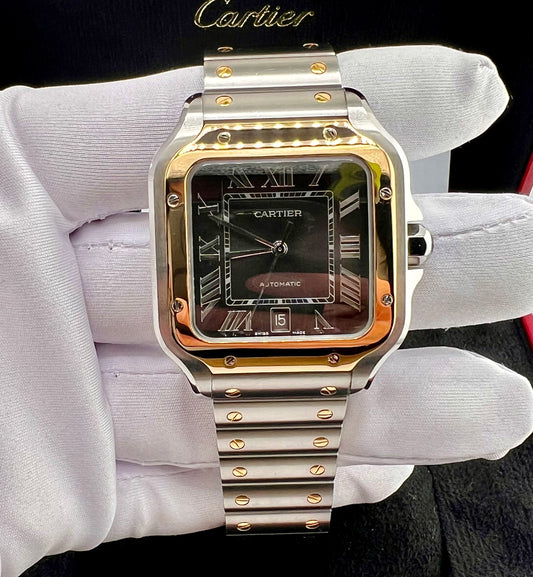 Cartier Santos De Cartier Grey Dial 2024 W2SA0030