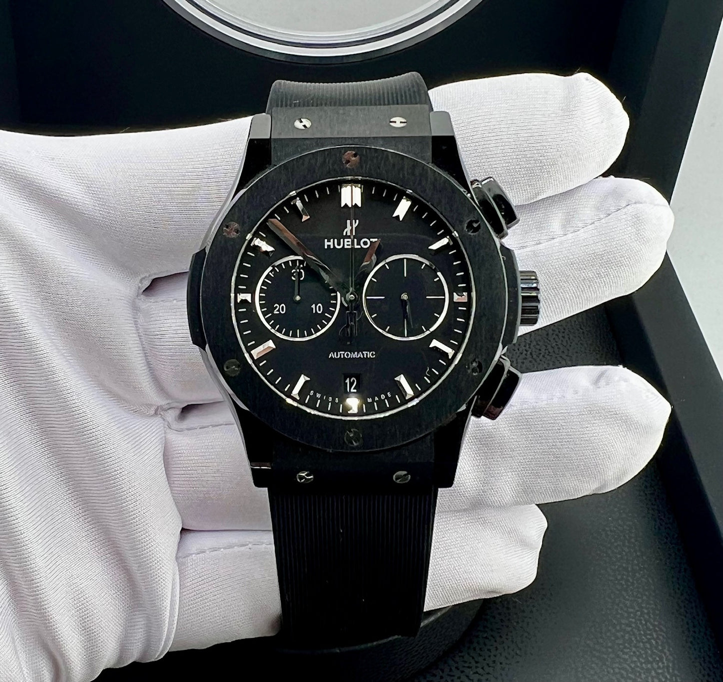 Hublot Classic Fusion Chronograph Black Magic 42mm 2022 full set