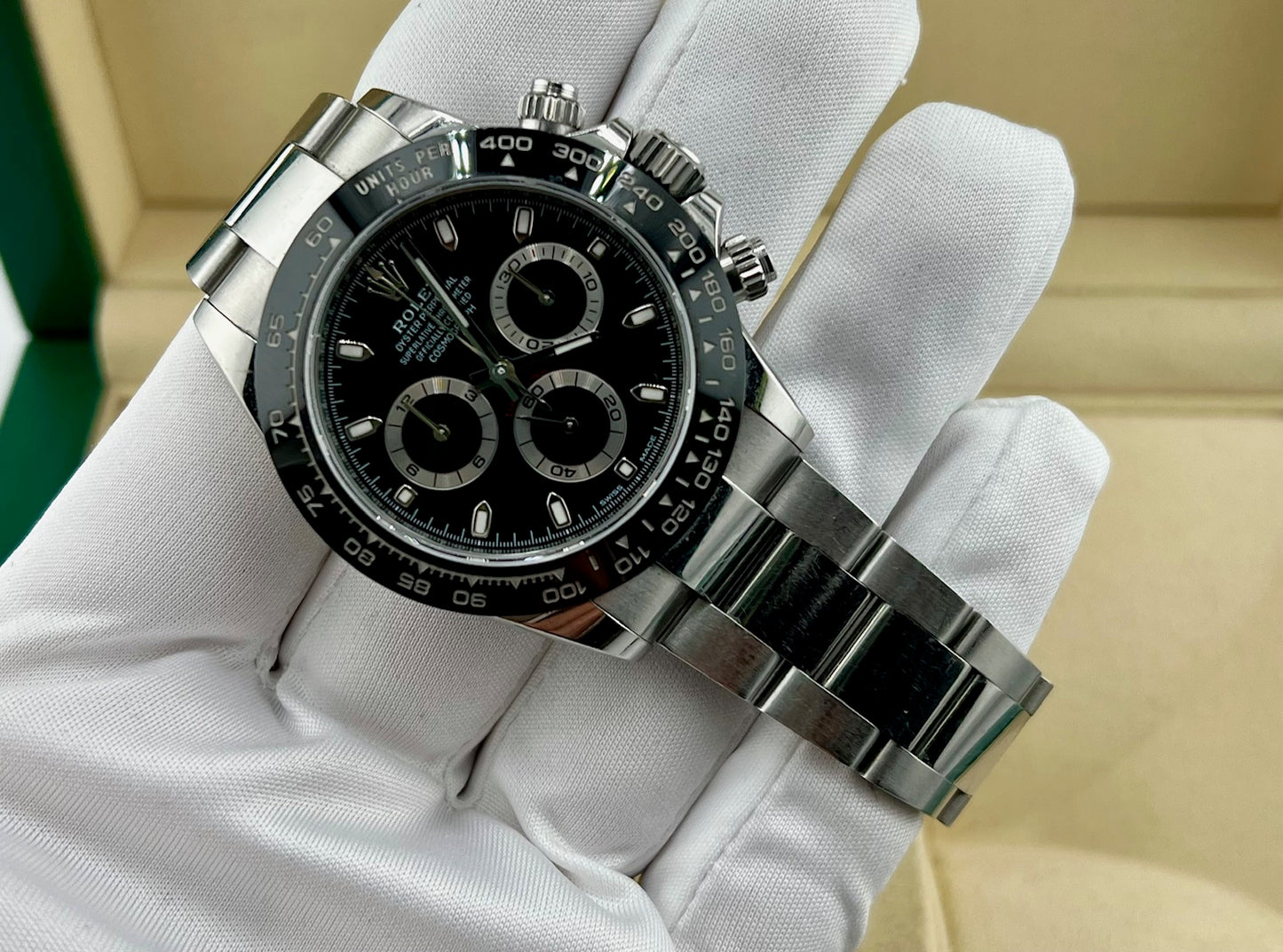 Rolex Daytona 116500LN Black Dial Box&Paper 2017