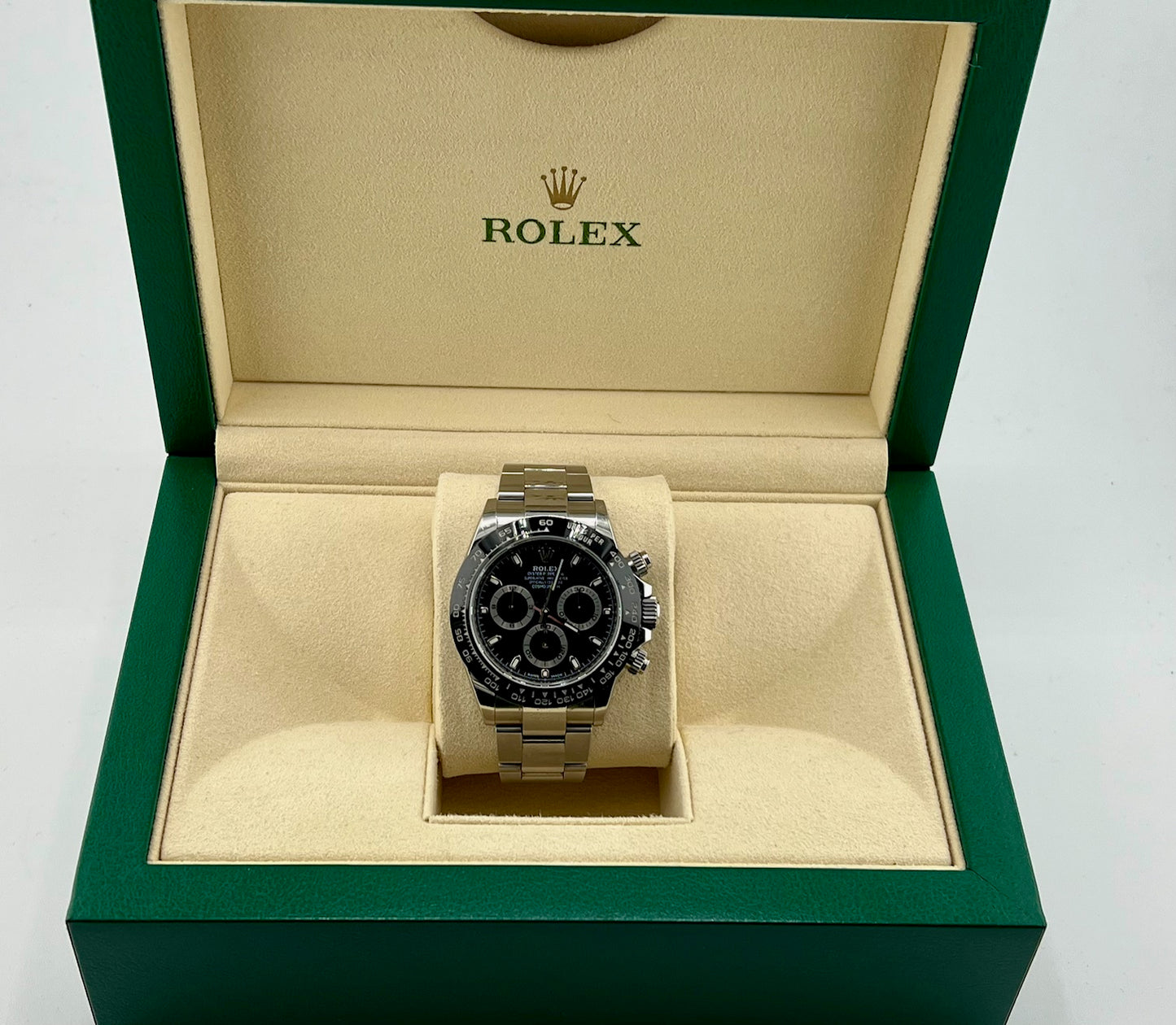 Rolex Daytona 116500LN Black Dial Box&Paper 2017