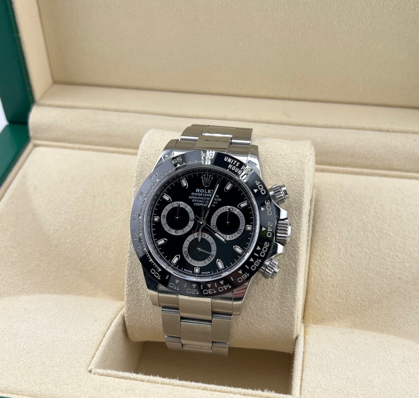 Rolex Daytona 116500LN Black Dial Box&Paper 2017