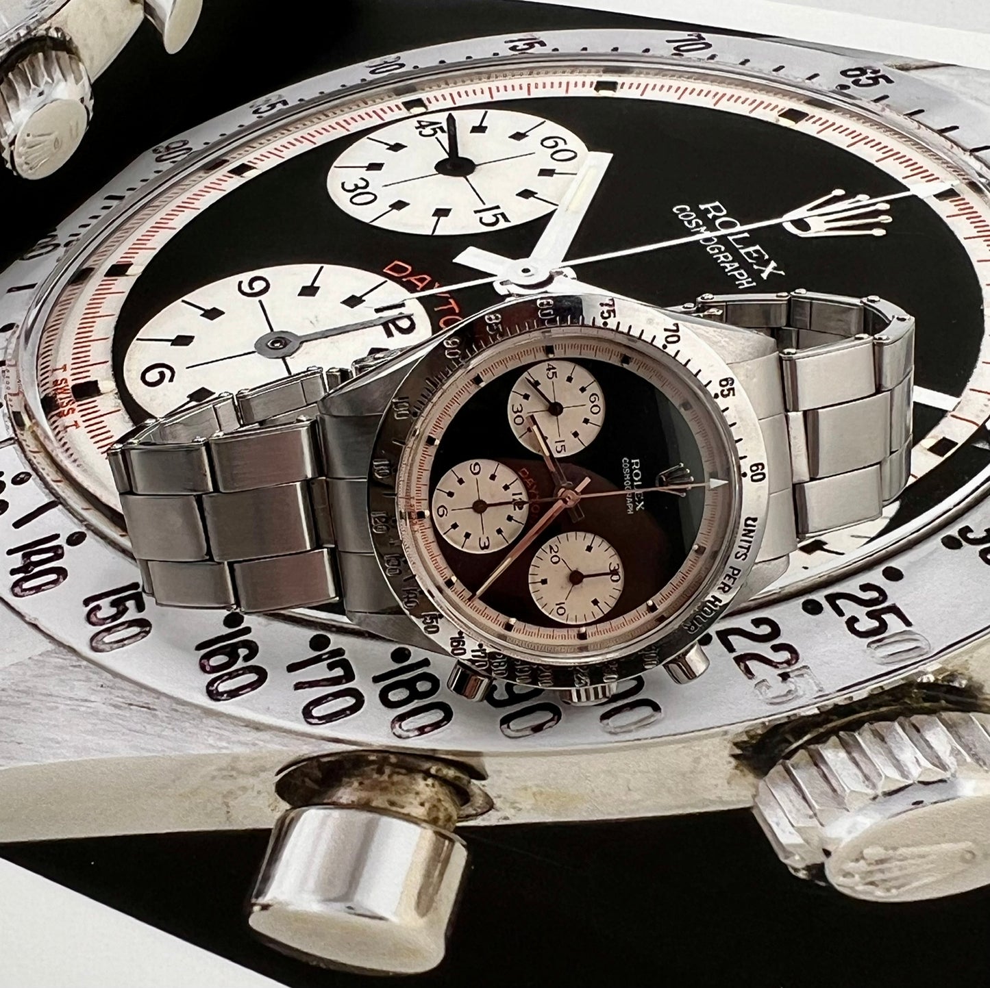 Rolex Daytona 6239 Paul Newman 1967 37mm Expertise top condition