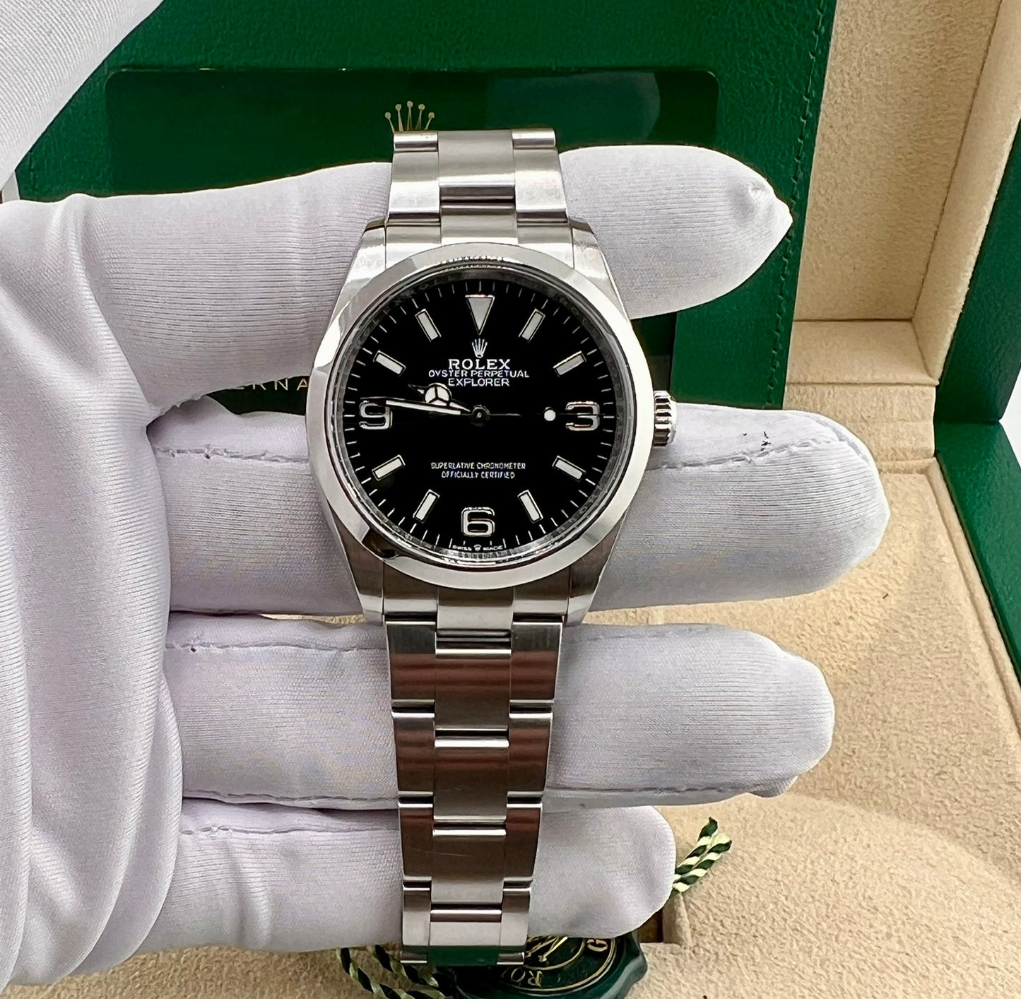 Rolex Explorer I 124270 36mm full set 2023
