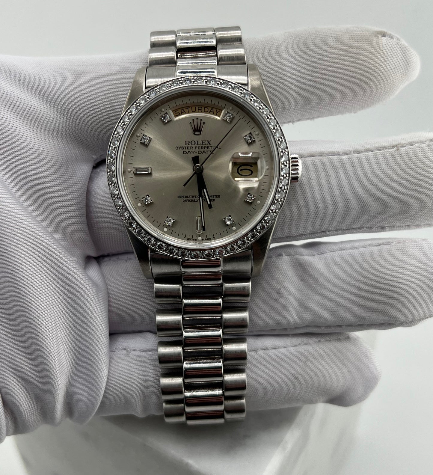 Rolex Day-Date 36mm 18049 president 1983 only watch