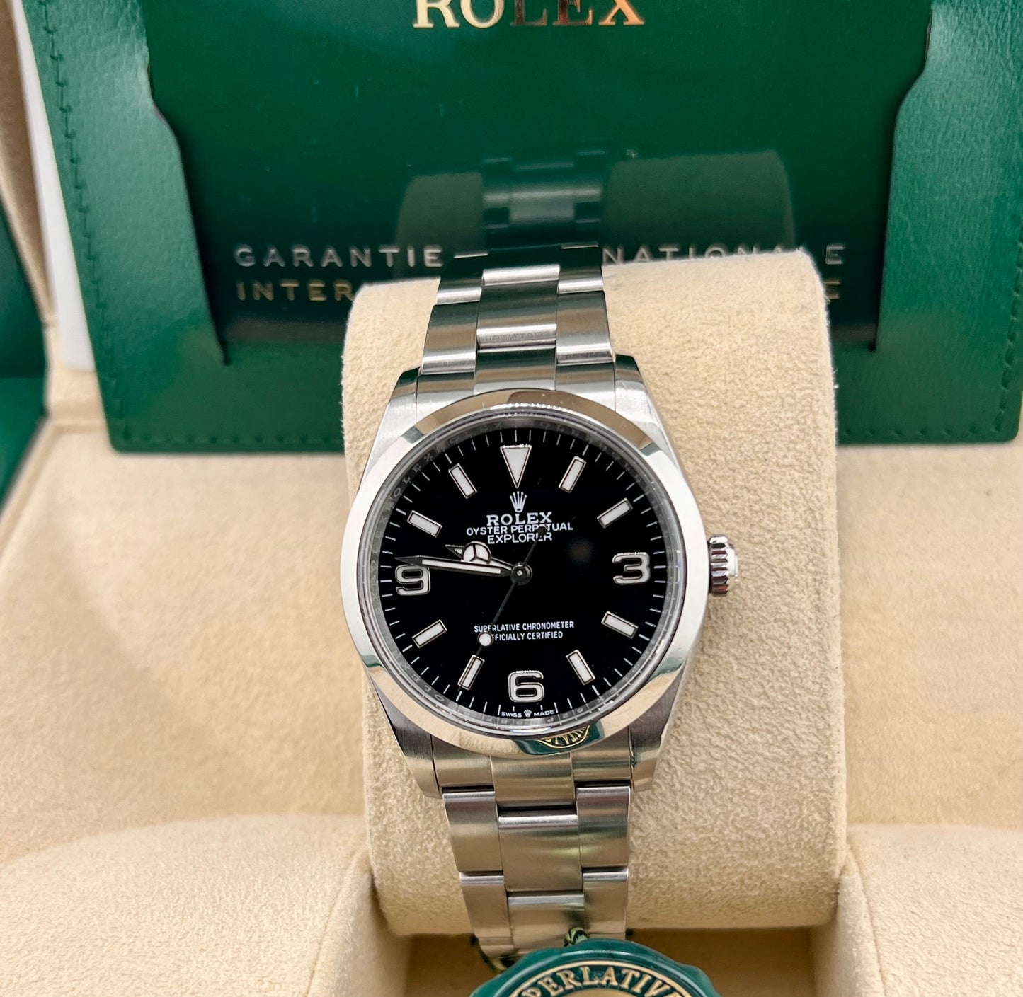 Rolex Explorer I 124270 36mm full set 2023