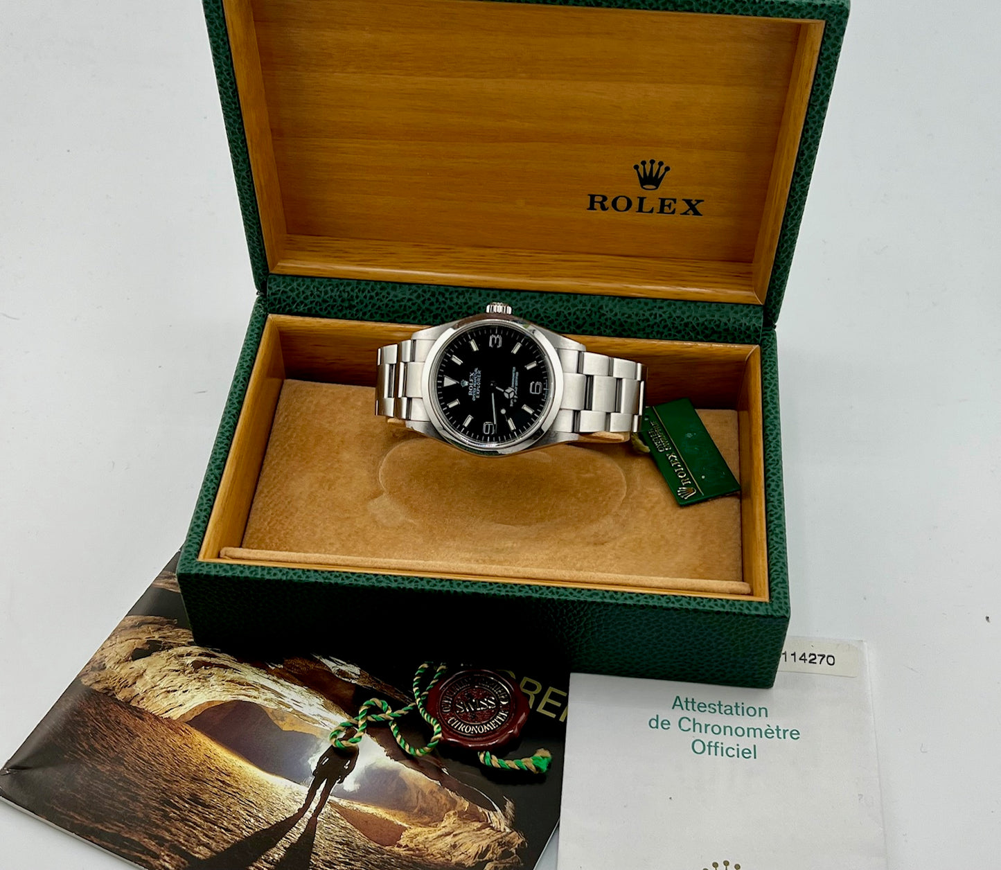 Rolex Explorer I 114270 36mm Full Set 2003 Ita