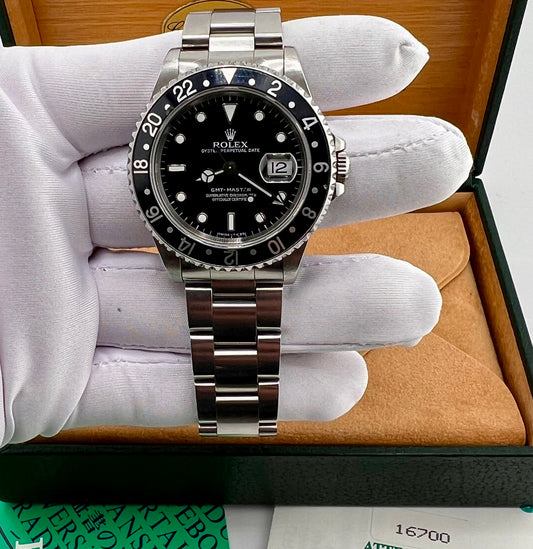 Rolex GMT-Master I 16700 Box&Paper Ita 1996