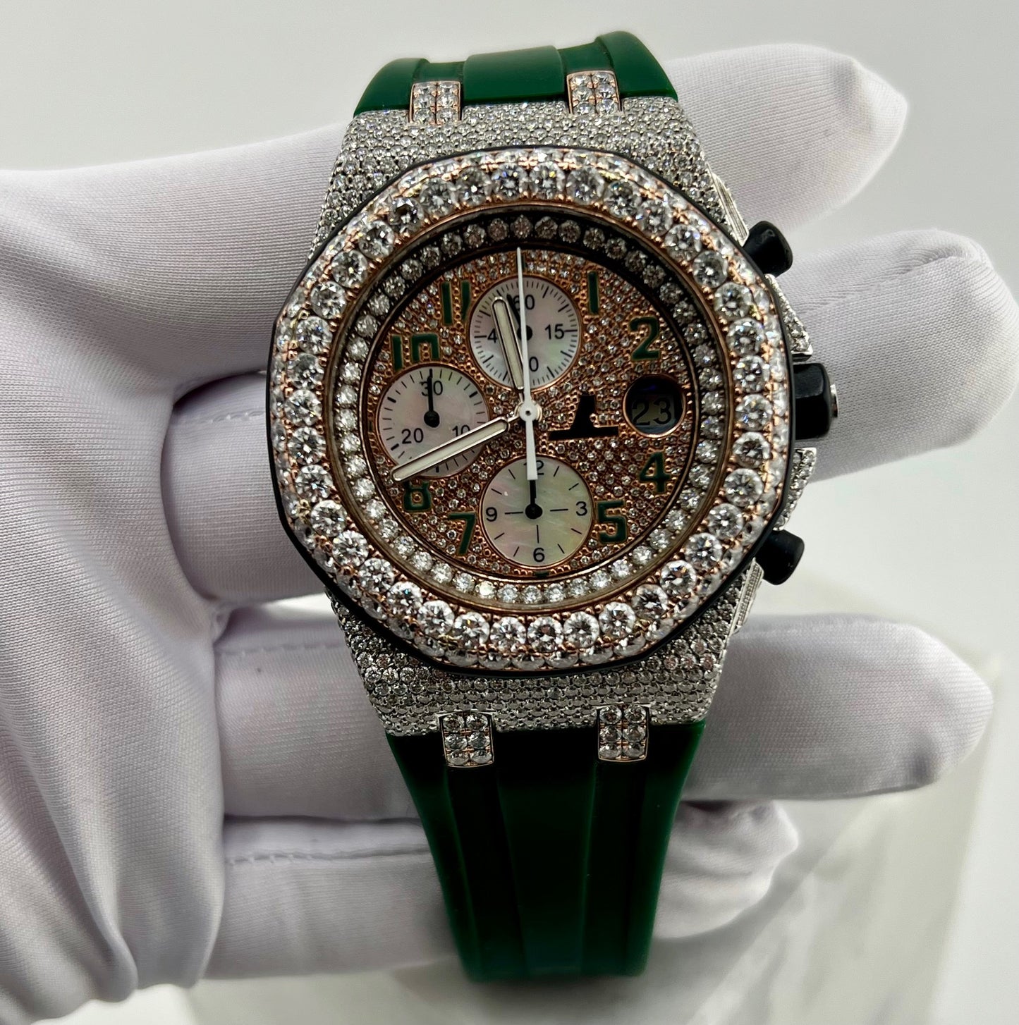 Audemars Piguet 25940SK Factory diamond only watch