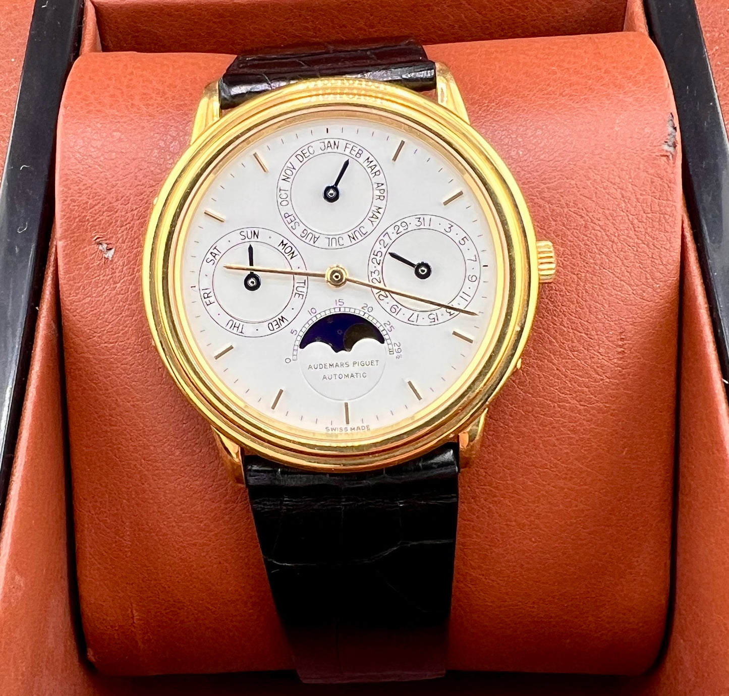 Audemars Piguet Quantieme Perpetual Calendar 25657BA Full Set 36mm