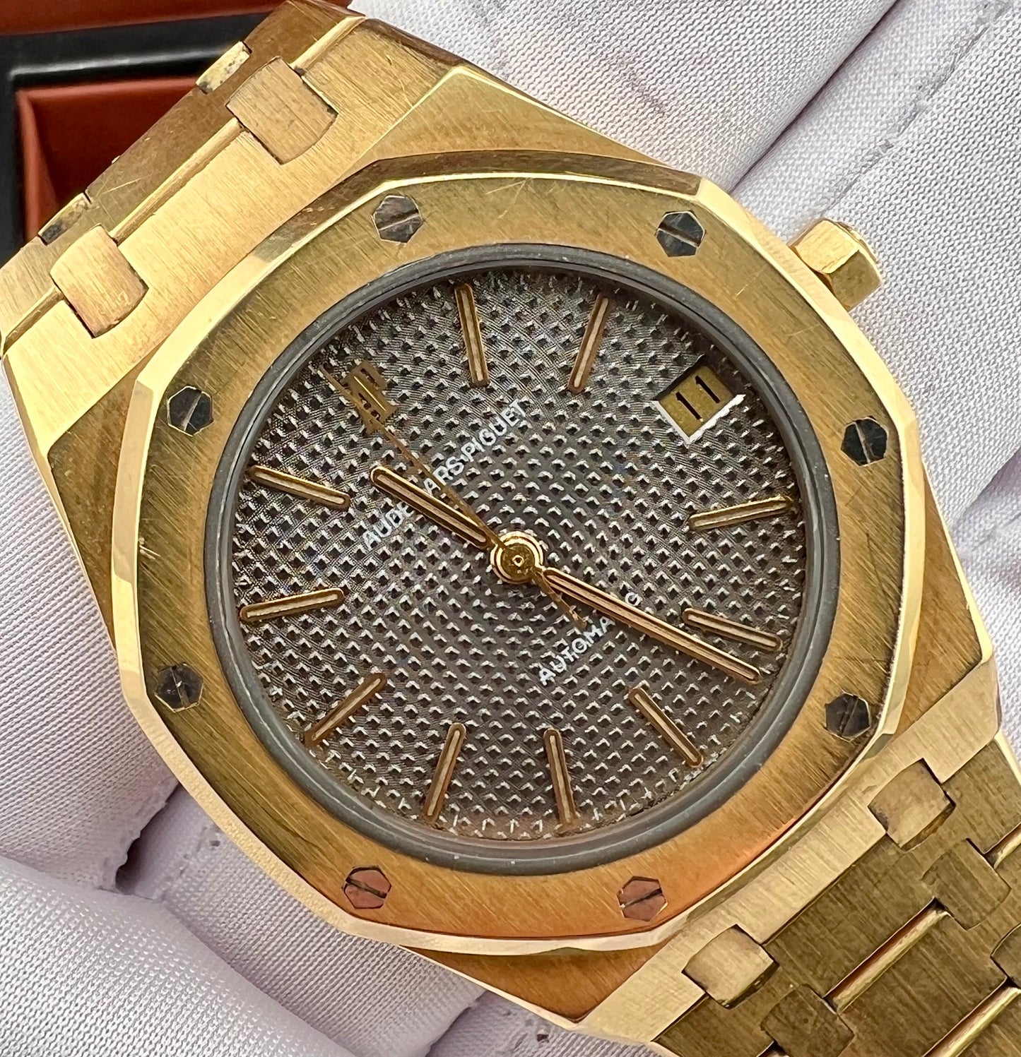 Audemars Piguet Royal Oak 4100BA Yellow Gold 35mm Automatic full set