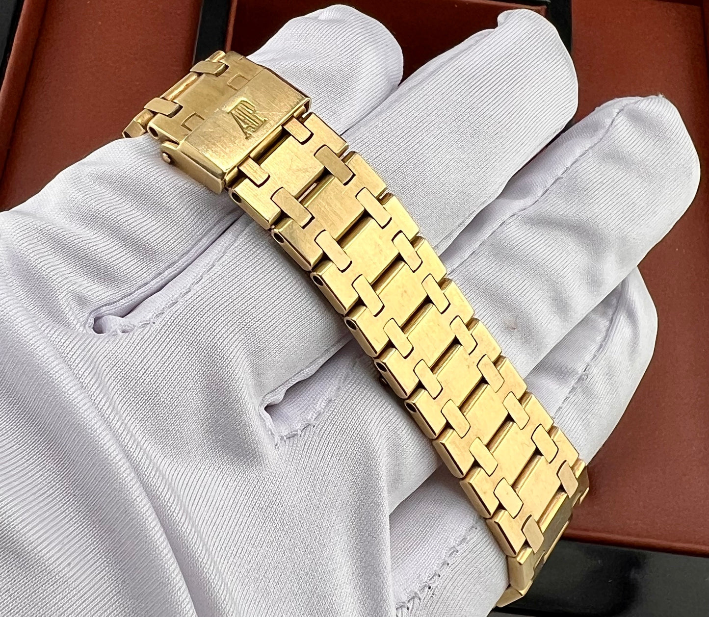 Audemars Piguet Royal Oak 4100BA Yellow Gold 35mm Automatic full set