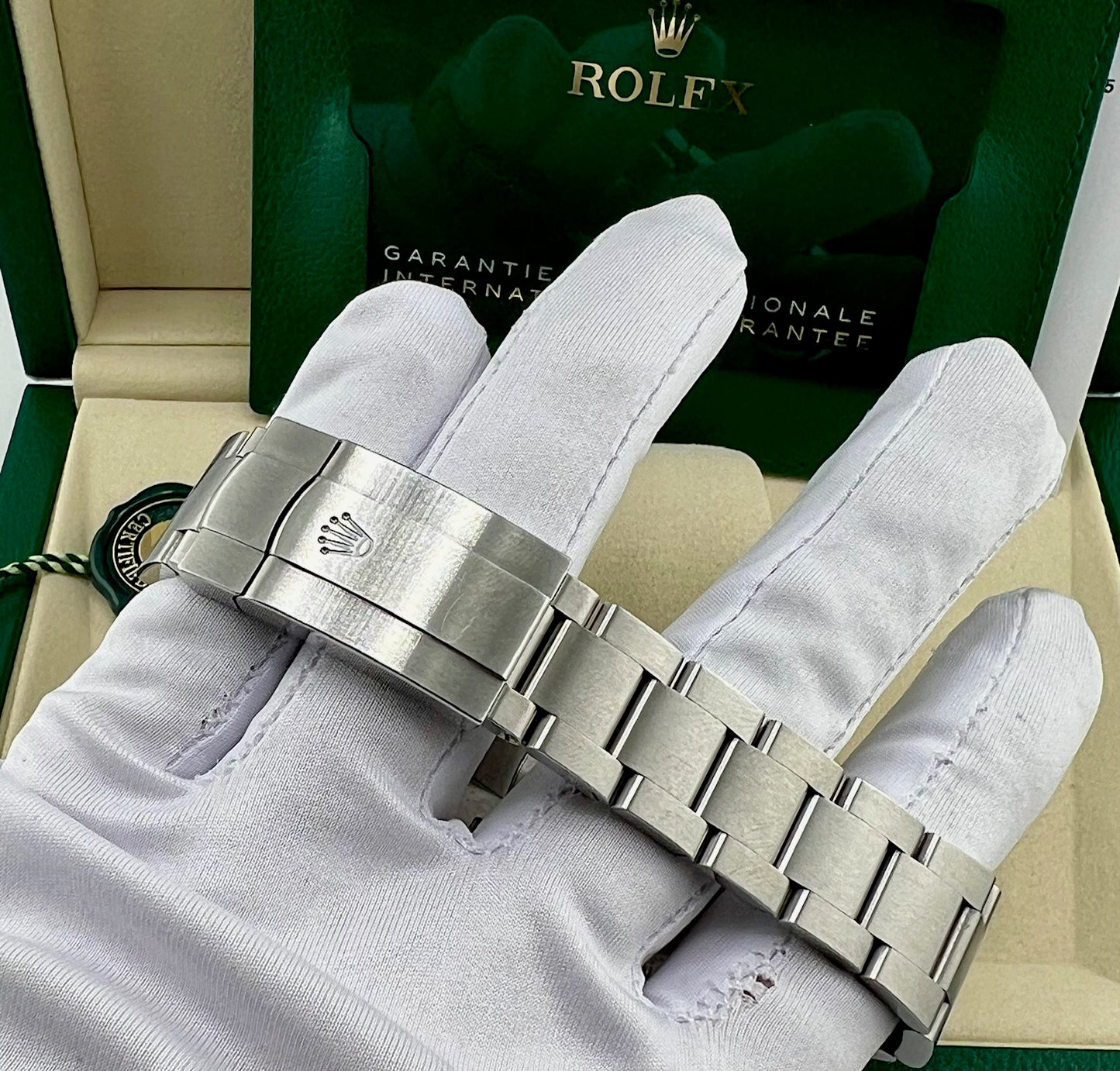 Rolex Oyster Perpetual Pistacchio Dial (2025) 41mm