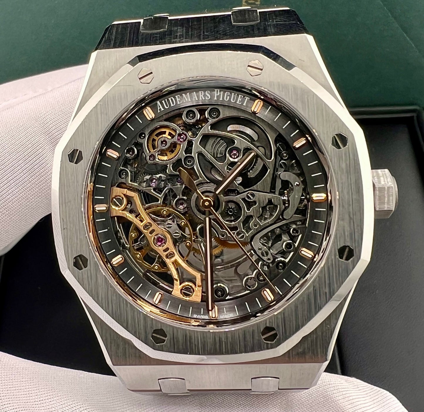 Audemars Piguet Royal Oak Double Balance Wheel Openworked 15407ST 2023 Ita
