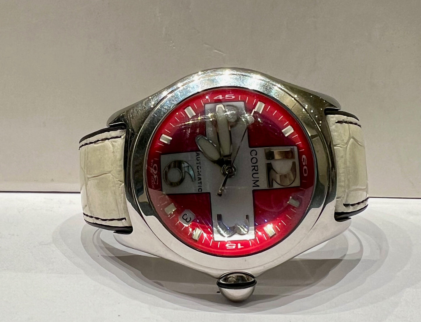 Corum Bubble Red Cross full set 2001