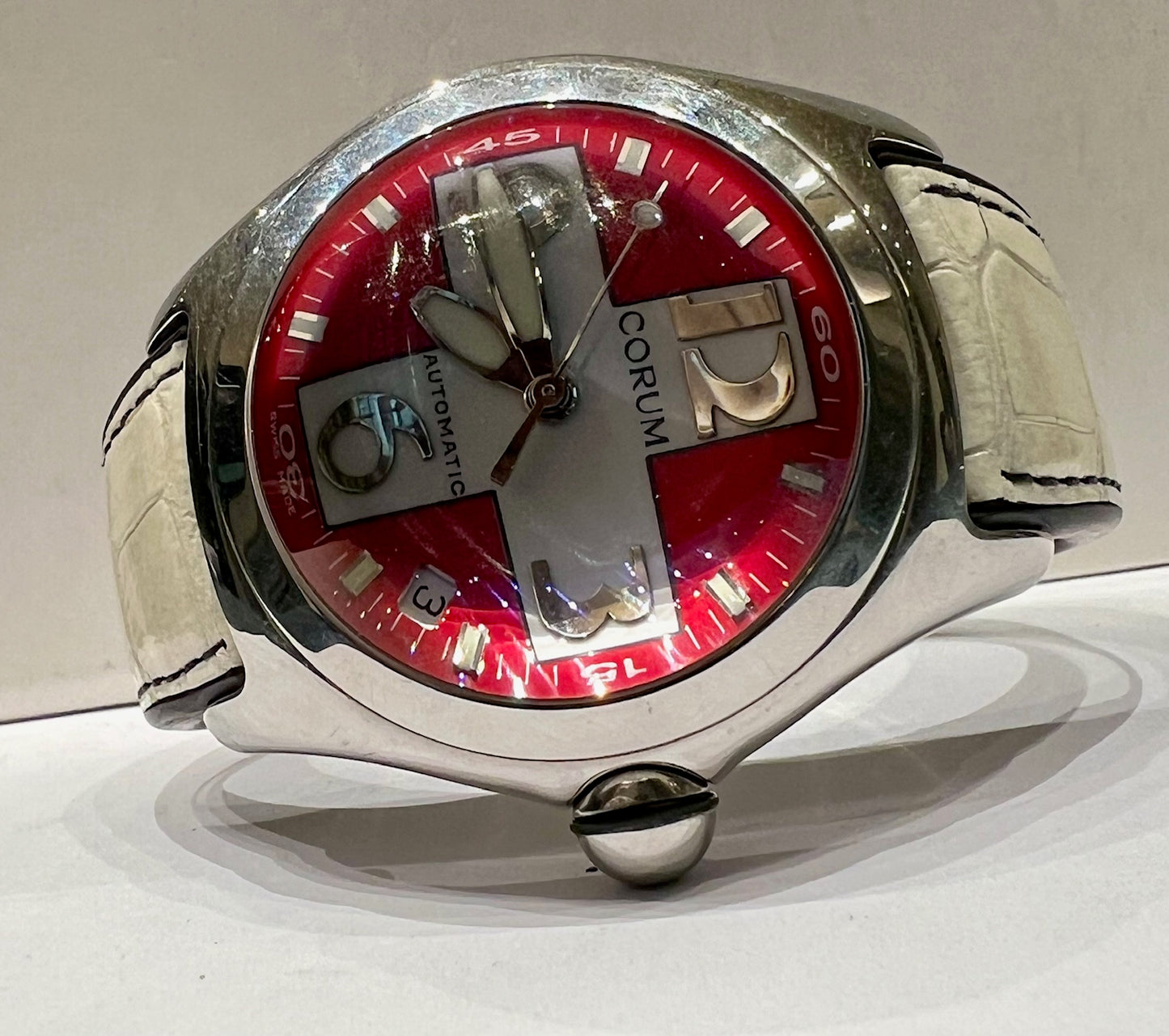 Corum Bubble Red Cross full set 2001