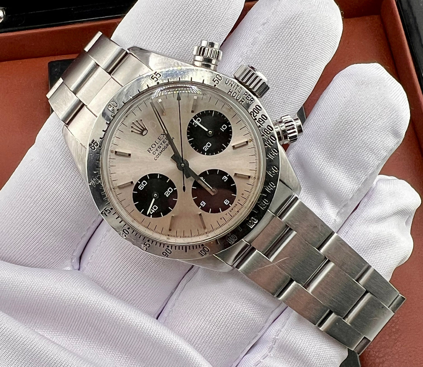 Rolex Daytona 37mm 6265 Silver dial 1977 only watch solo orologio