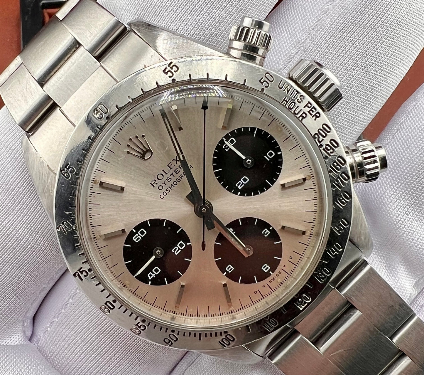 Rolex Daytona 37mm 6265 Silver dial 1977 only watch solo orologio