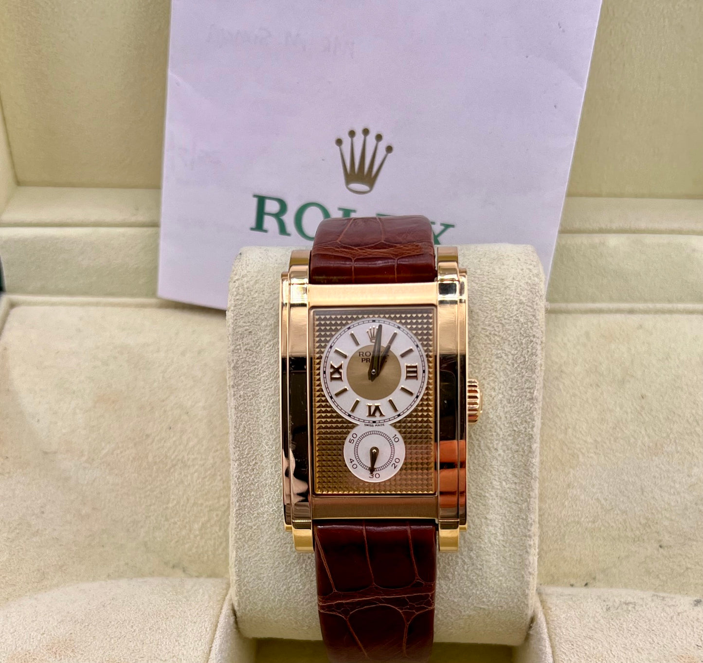 Rolex Cellini Prince 5440/8 Box&Paper 2007 UK
