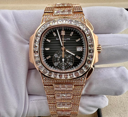 Patek Philippe Nautilus 5980/1400R-011 diamonds factory 2023 full set