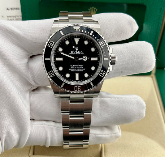 Rolex Submariner No Date 124060 41mm 2023 Stickers NEW
