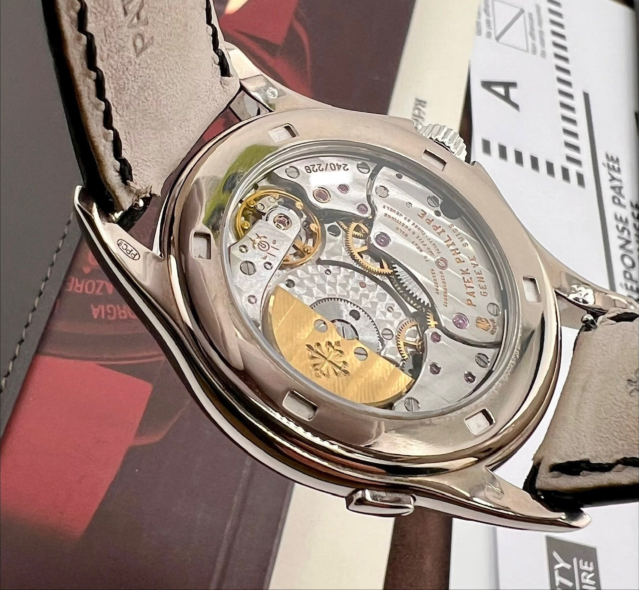 Patek Philippe World Time 5130G 39.5mm White Gold Paper Patek (Grecia) NO BOX