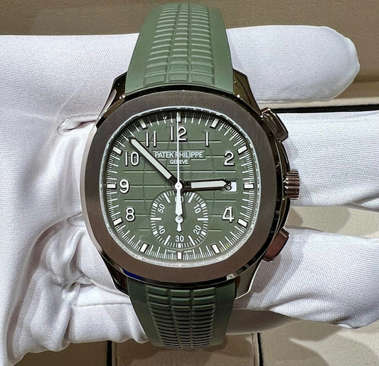 Patek Philippe Aquanaut 5968G 2021 like new Ita
