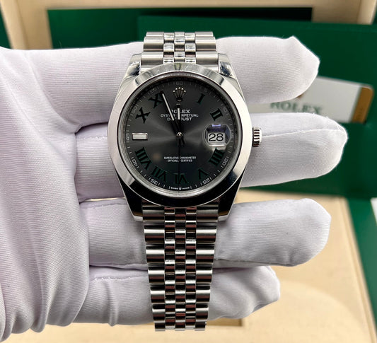 Rolex Datejust 41mm 126300 Wimbledon Jubilèe 2018 ITA