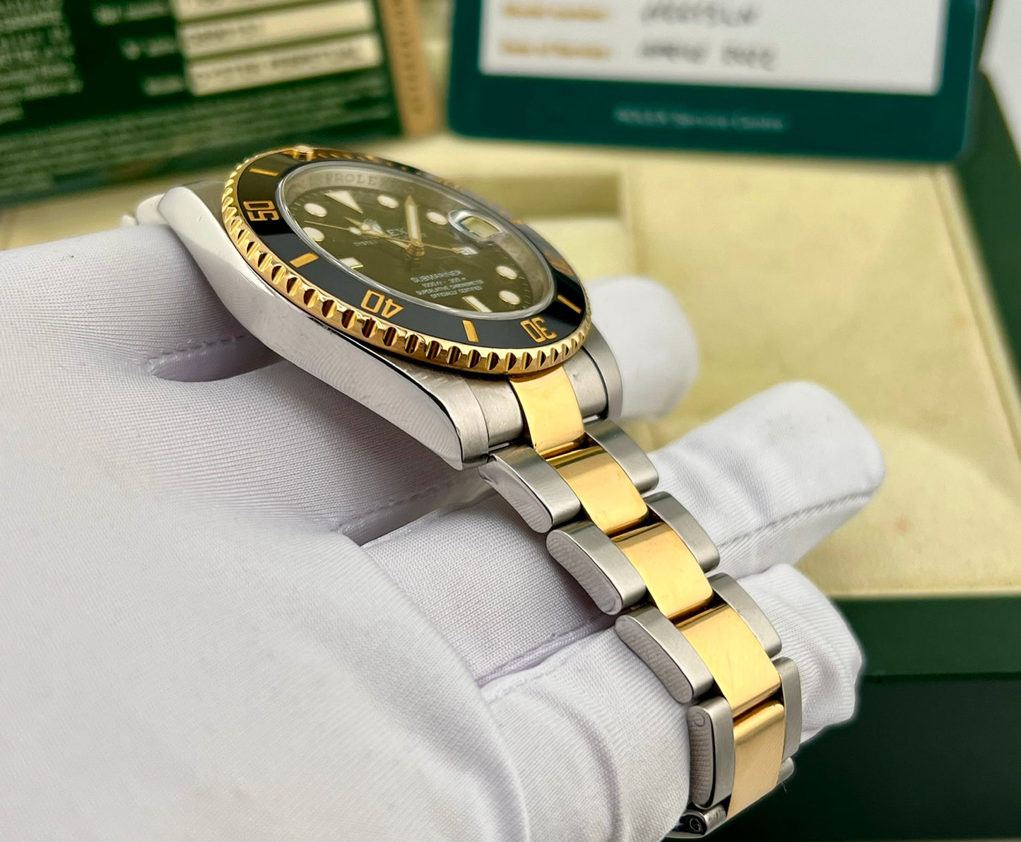 Rolex Submariner Date 40mm 116613LN 2013 Ita + Service 2022