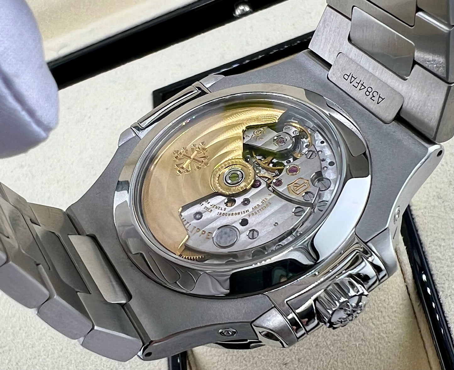 Patek Philippe Nautilus 5726/1A Black Dial 2012 Full Set (Andorra)