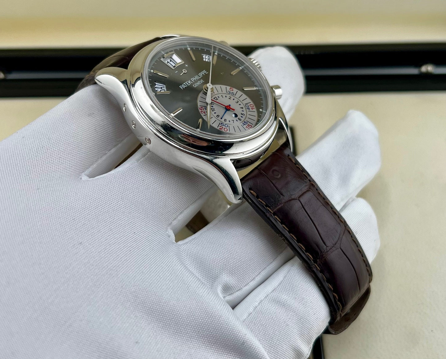 Patek Philippe Annual Calendar Chronograph 5960P 2007 Full Set Ita
