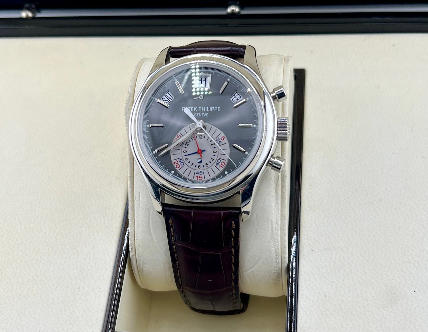 Patek Philippe Annual Calendar Chronograph 5960P 2007 Full Set Ita