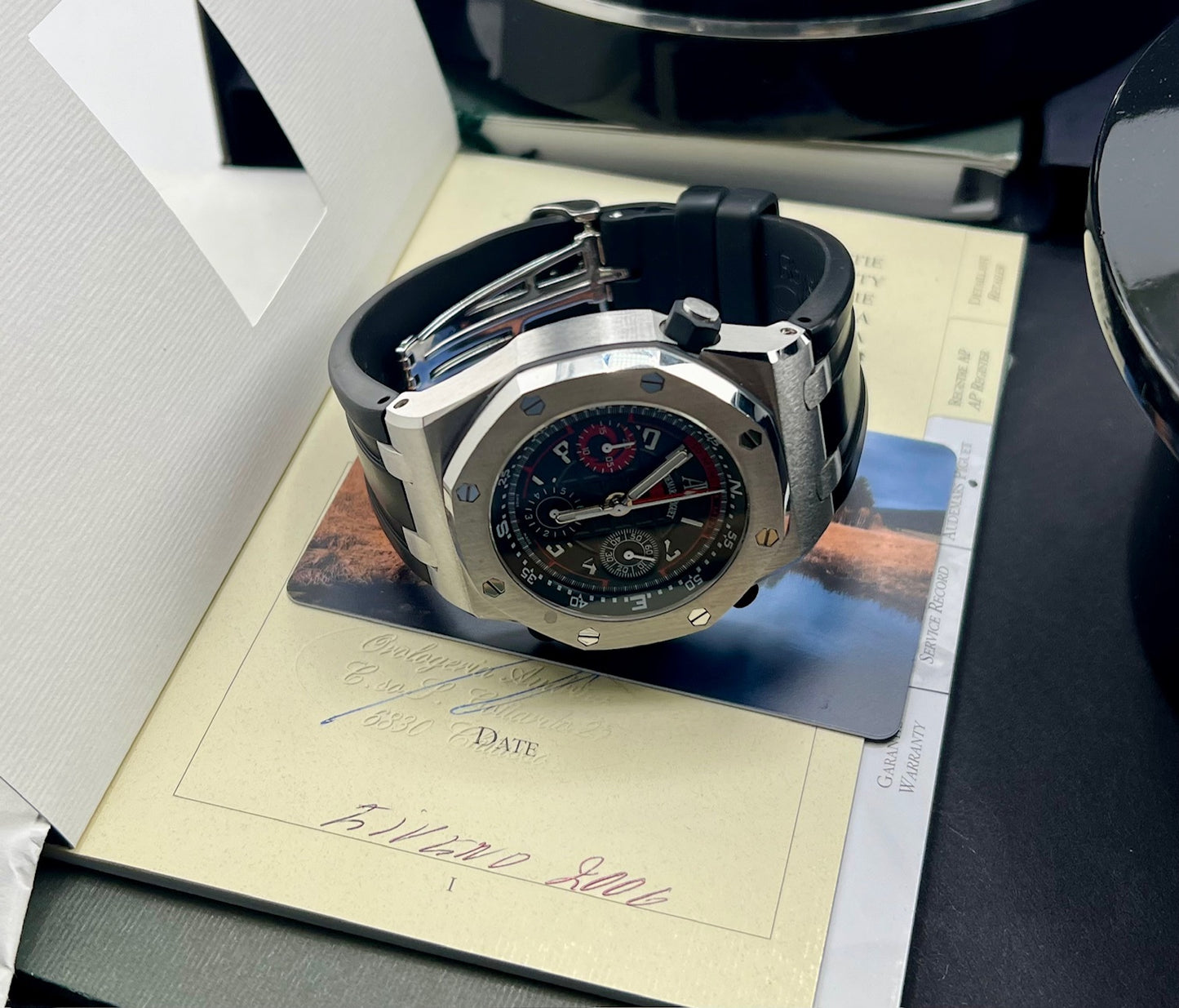 Audemars Piguet Royal Oak Offshore Alinghi Polaris 26040ST Full Set 2006 + Service 2023