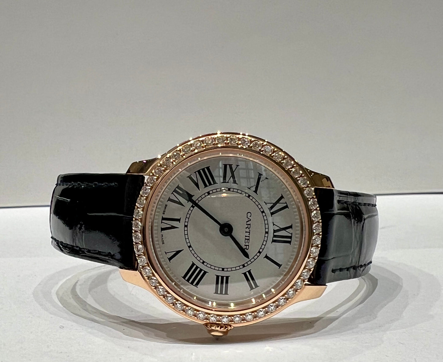 Cartier Ronde Louis 29 mm Rose Gold - Beige Dial - Strap WJRN0009 2024 NEW