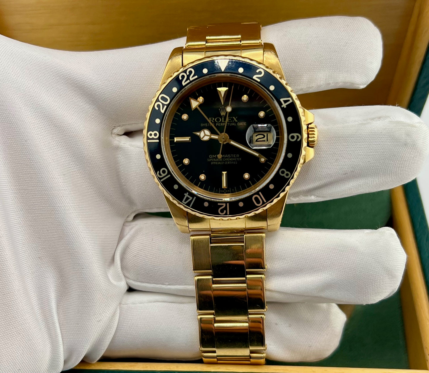 Rolex GMT-Master 16758 Nipple Dial Oyster 1986 No paper rolex
