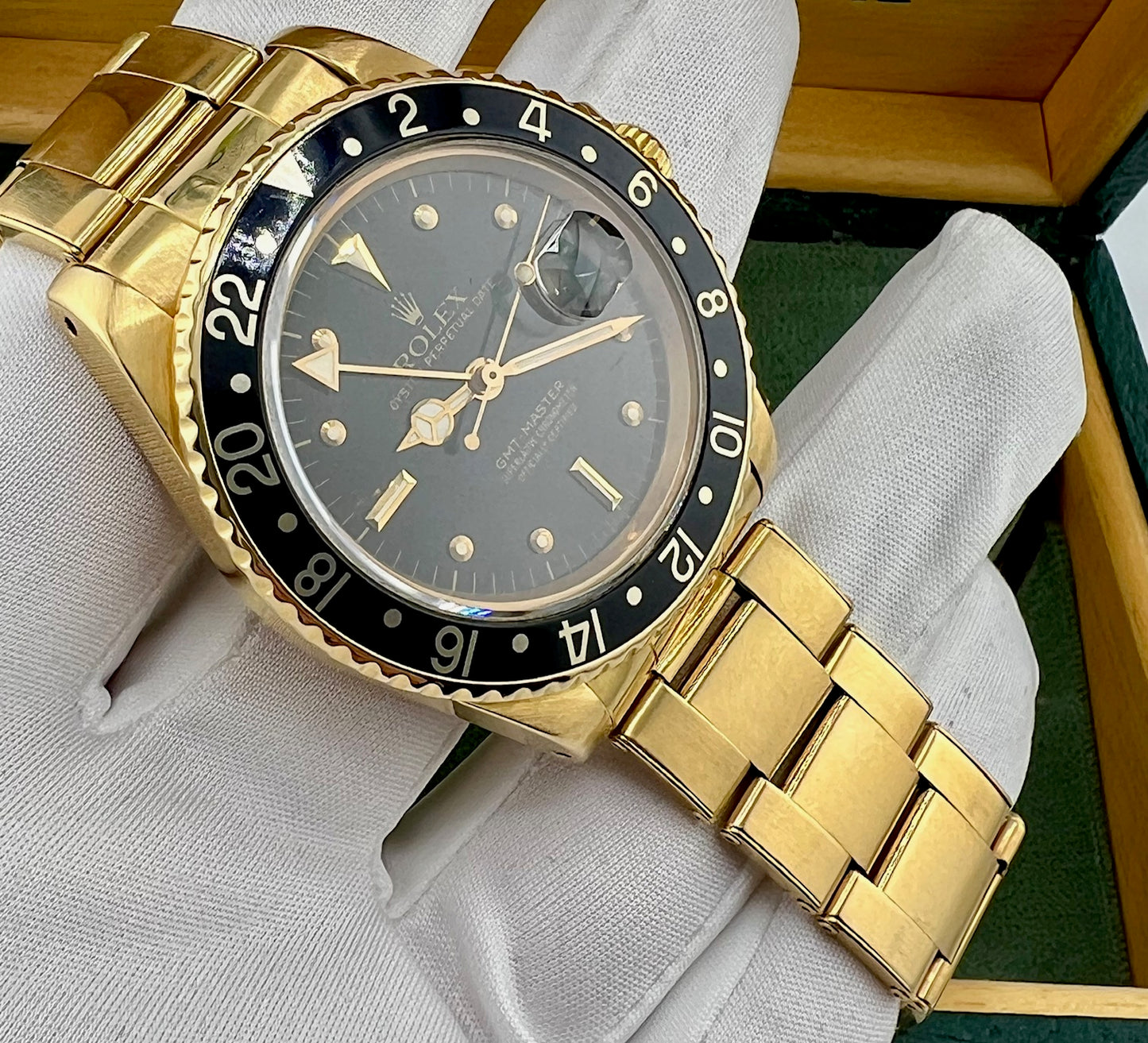 Rolex GMT-Master 16758 Nipple Dial Oyster 1986 No paper rolex