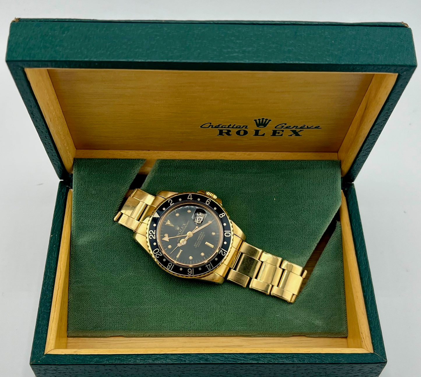 Rolex GMT-Master 16758 Nipple Dial Oyster 1986 No paper rolex